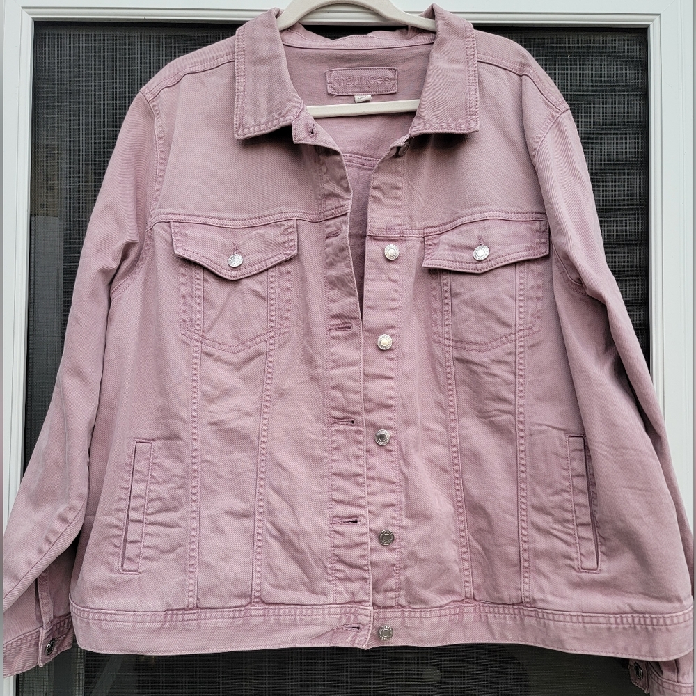 Maurices Women's 3X Lavender Jacket